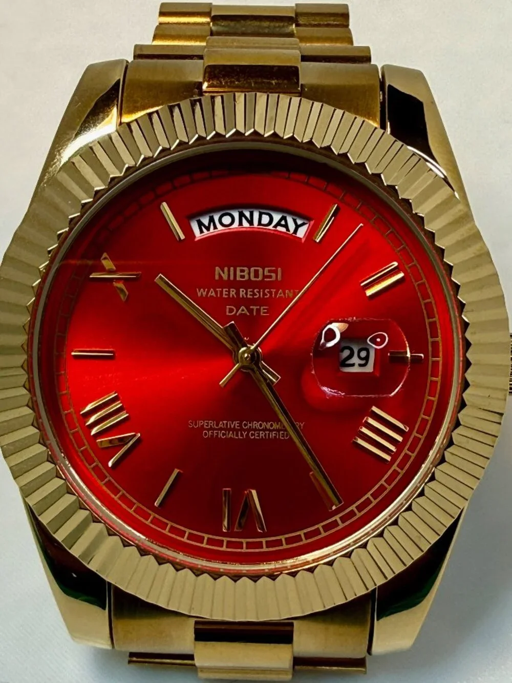 Nibosi red gold